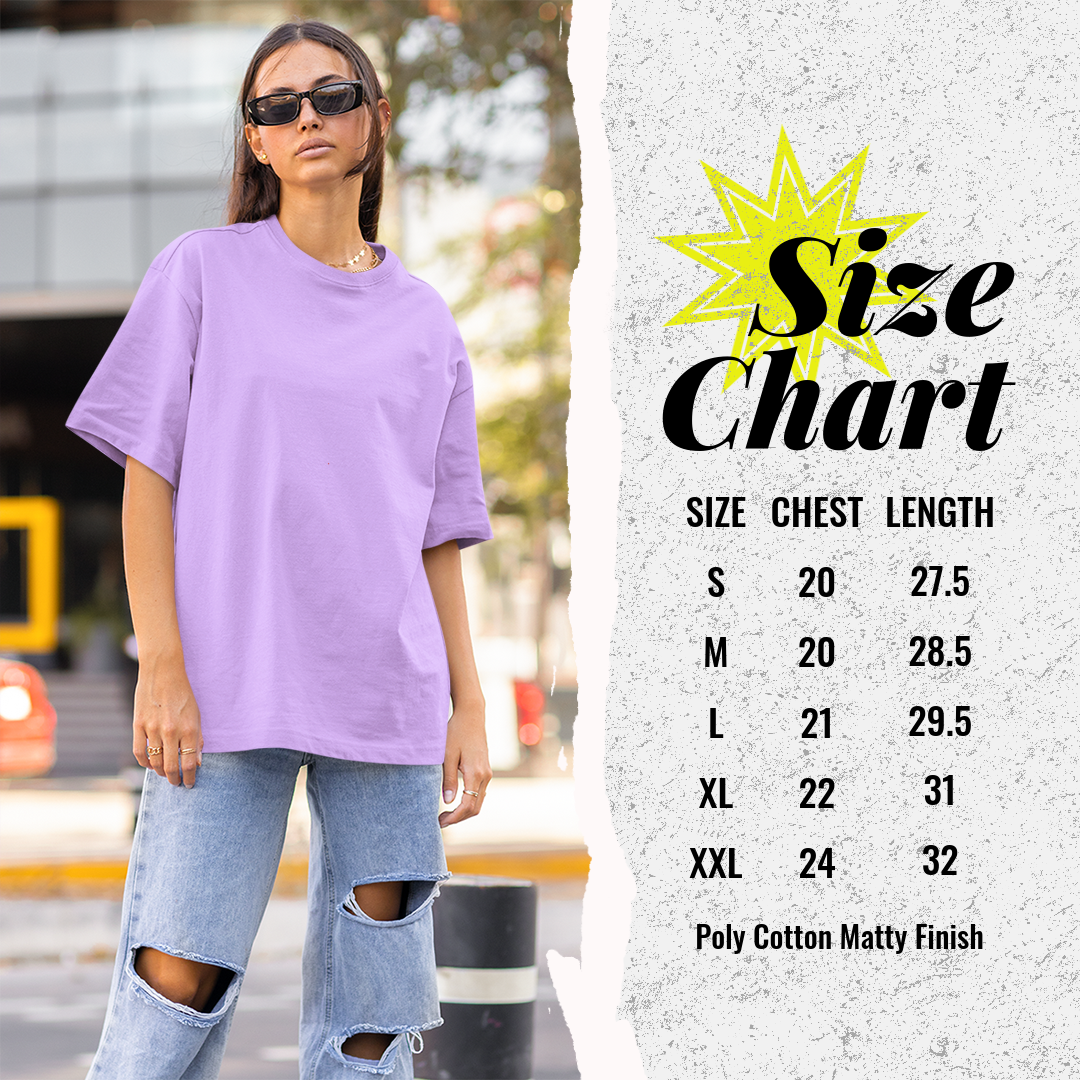Guardian & Angel - Both Side Printed Oversized Drop Shoulder T-Shirt