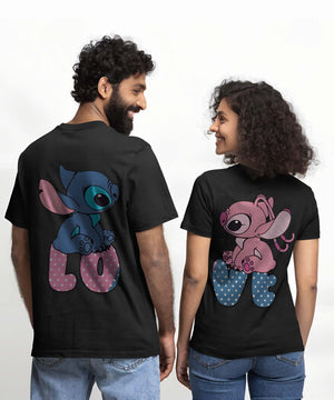 Love Couple  - Couple T-shirts (Pack of 2)