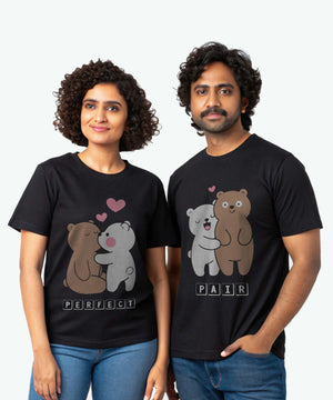 Perfect Pair  - Couple T-shirts (Pack of 2)