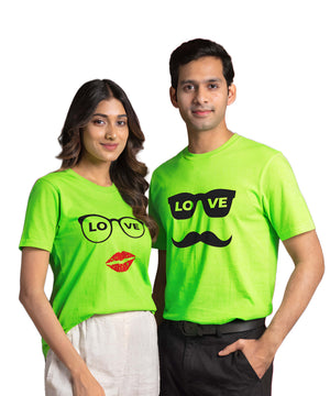 LOVE SPECS - Couple T-shirts (Pack of 2)