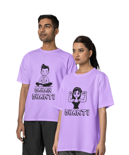 Shakti v. Sahan Shakti - Oversized Drop Shoulder T-Shirt (pack of 2)