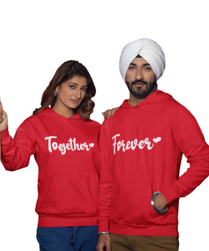 Together Forever - Couple Hoodies (pack of 2)