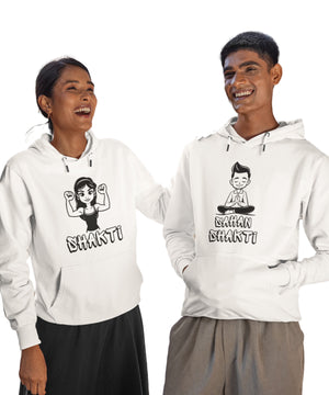Shakti v. Sahan Shakti - Couple Hoodies (pack of 2)