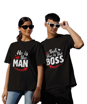 Man and the Boss - Oversized Drop Shoulder T-Shirt (pack of 2)