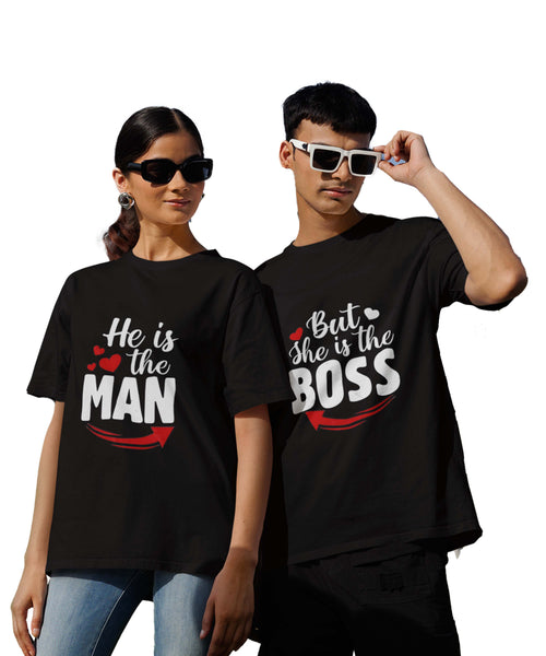 Man and the Boss - Oversized Drop Shoulder T-Shirt (pack of 2)