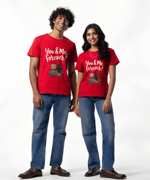 You & Me Forever - Couple T-shirts (Pack of 2)