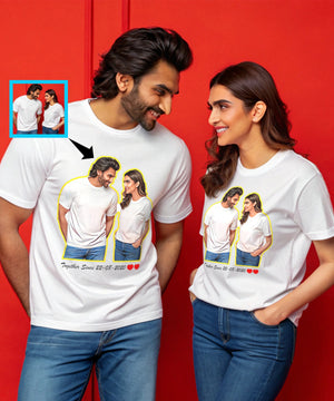 Customized Couple Tees (Pack of 2)