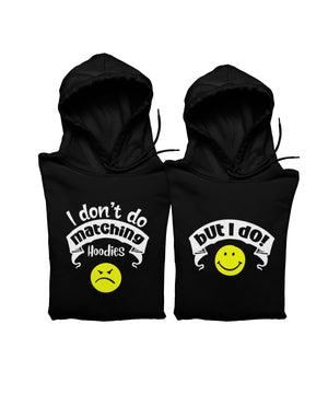 Funny Matching Hoodies - Couple Hoodies (pack of 2)