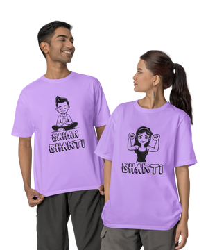 Shakti v. Sahan Shakti - Oversized Drop Shoulder T-Shirt (pack of 2)