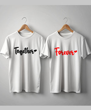 Together Forever - Couple T-shirts (Pack of 2)