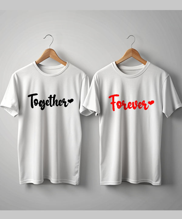 Together Forever - Couple T-shirts (Pack of 2)