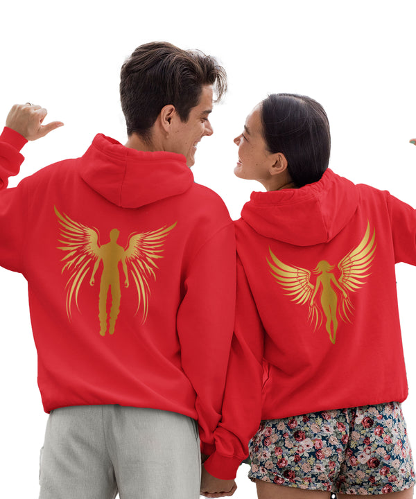 Her Guardian v. His Angel - Couple Hoodies (pack of 2)