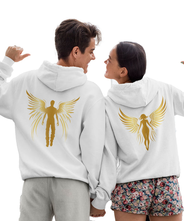 Her Guardian v. His Angel - Couple Hoodies (pack of 2)