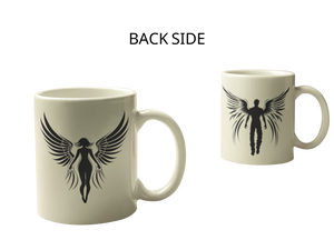 Guardian & Angel - Set of 2 Gifting Mugs (325 ml) for Couple