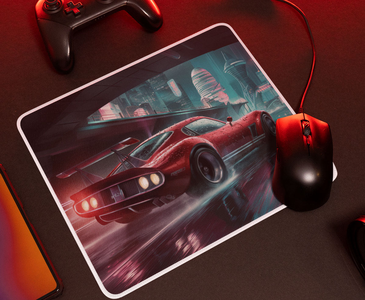 Super car Themed Mousepad