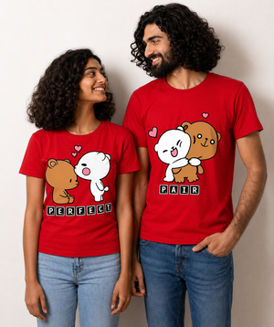 PERFECT PAIR - Couple T-shirts (Pack of 2)