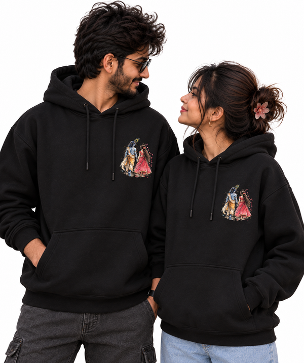 Radha Krishan Love - Couple Hoodies (pack of 2)