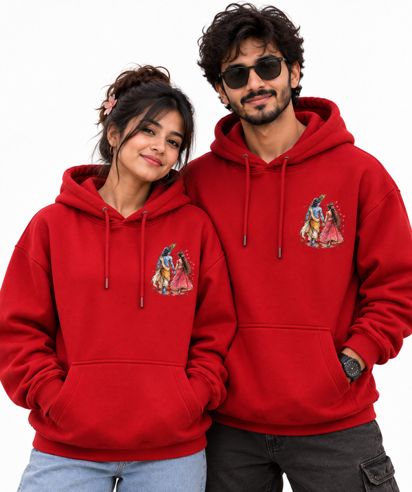 Radha Krishan Love - Couple Hoodies (pack of 2)