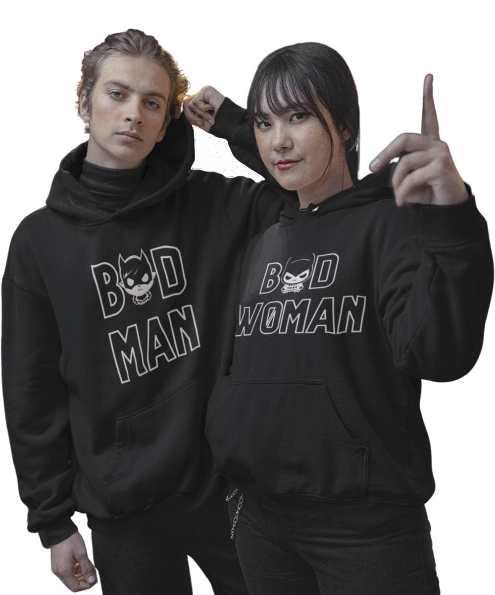 Badman & Badwoman - Couple Hoodies (pack of 2) - Letshandcraft