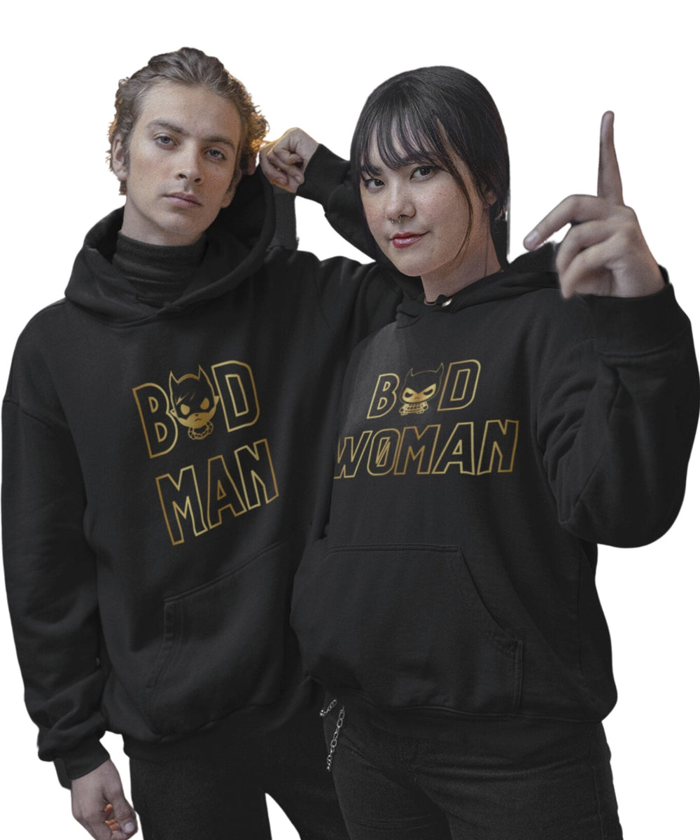 Badman & Badwoman - Couple Hoodies (pack of 2) - Letshandcraft