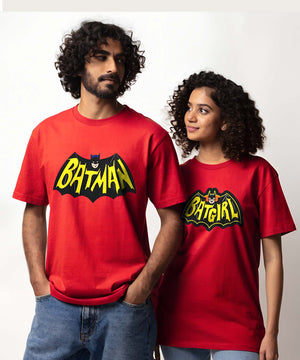 Bat Couple - Couple T-shirts (Pack of 2) - Letshandcraft