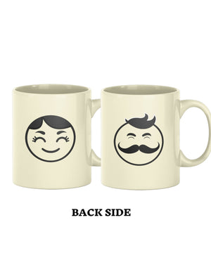 Boss & Real Boss - Set of 2 Gifting Mugs (325 ml) for Couple - Letshandcraft