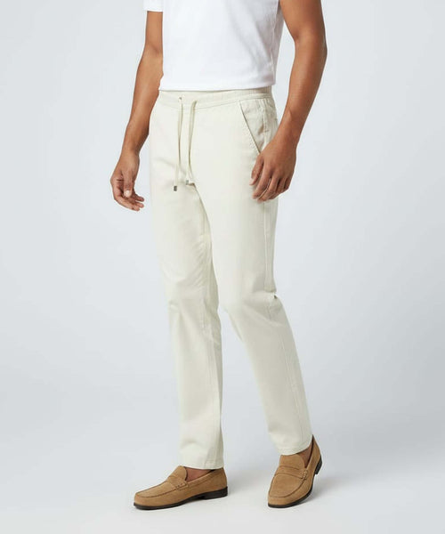 Casual Linen Pants for Men (Beige/Cream) - Letshandcraft