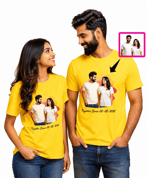 Customized Couple Tees (Pack of 2) - Letshandcraft