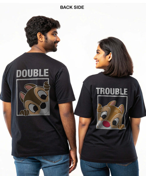 Double Trouble - Oversized Drop Shoulder T-Shirt (pack of 2) - Letshandcraft
