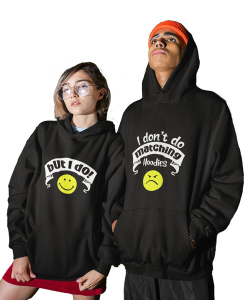 Funny Matching Hoodies - Couple Hoodies (pack of 2) - Letshandcraft