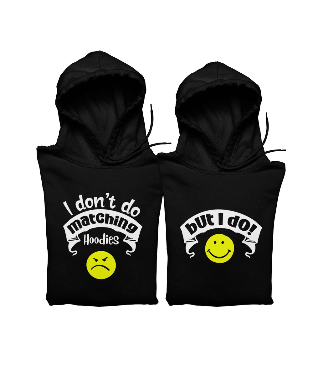 Funny Matching Hoodies - Couple Hoodies (pack of 2) - Letshandcraft