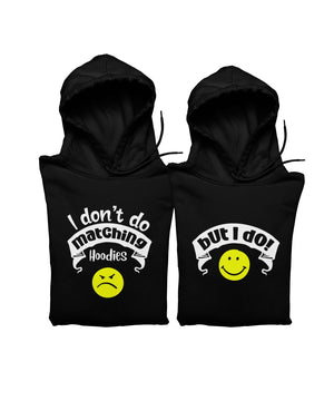 Funny Matching Hoodies - Couple Hoodies (pack of 2) - Letshandcraft