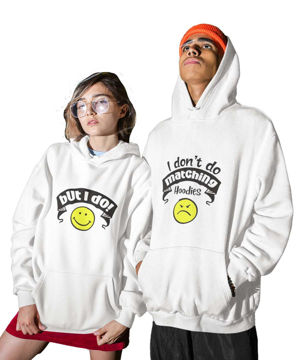 Funny Matching Hoodies - Couple Hoodies (pack of 2) - Letshandcraft