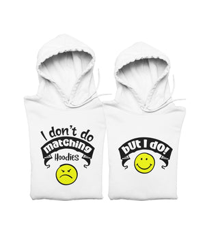 Funny Matching Hoodies - Couple Hoodies (pack of 2) - Letshandcraft