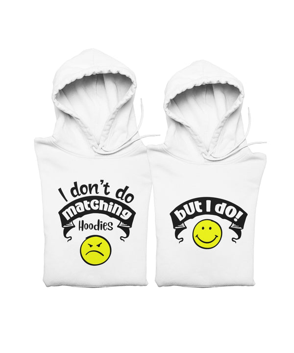 Funny Matching Hoodies - Couple Hoodies (pack of 2) - Letshandcraft