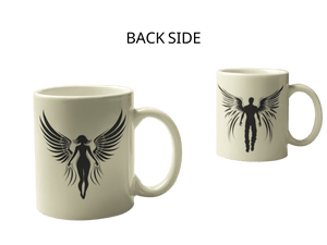 Guardian & Angel - Set of 2 Gifting Mugs (325 ml) for Couple - Letshandcraft
