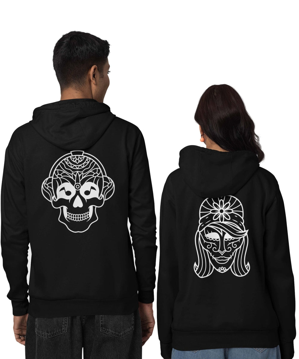 HAKUNA MATATA - Couple Hoodies Both side Printed (pack of 2) - Letshandcraft
