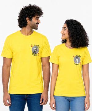 King & Queen of Hearts - Couple T-shirts (Pack of 2) - Letshandcraft