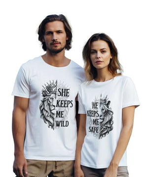 Lion Lioness - Couple T-shirts (Pack of 2)