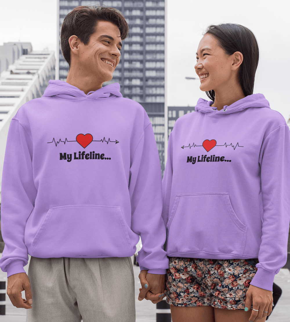 My Lifeline - Couple Hoodies (pack of 2) - Letshandcraft