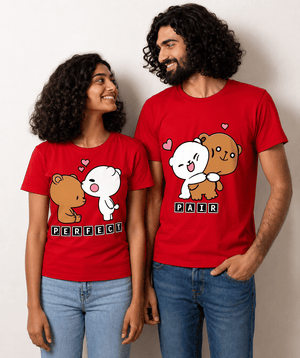 PERFECT PAIR - Couple T-shirts (Pack of 2) - Letshandcraft
