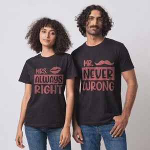 Glow in Dark - Couple T-shirts (Pack of 2)
