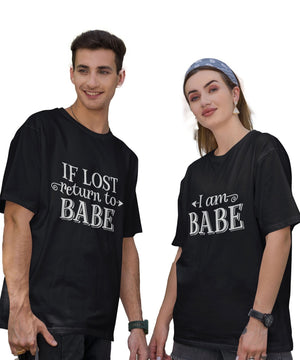 Return to Babe - Oversized Drop Shoulder T-Shirt (pack of 2) - Letshandcraft