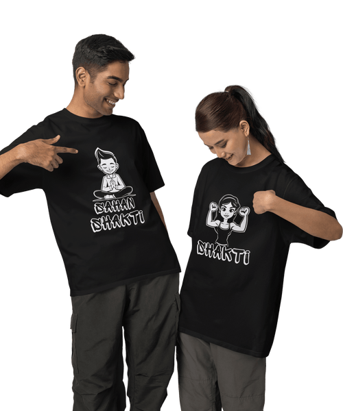Shakti v. Sahan Shakti - Oversized Drop Shoulder T-Shirt (pack of 2) - Letshandcraft