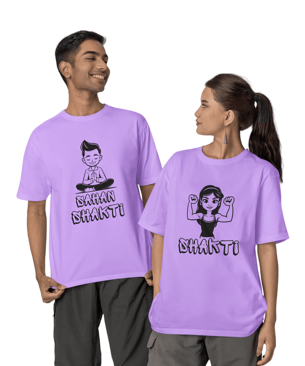 Shakti v. Sahan Shakti - Oversized Drop Shoulder T-Shirt (pack of 2) - Letshandcraft