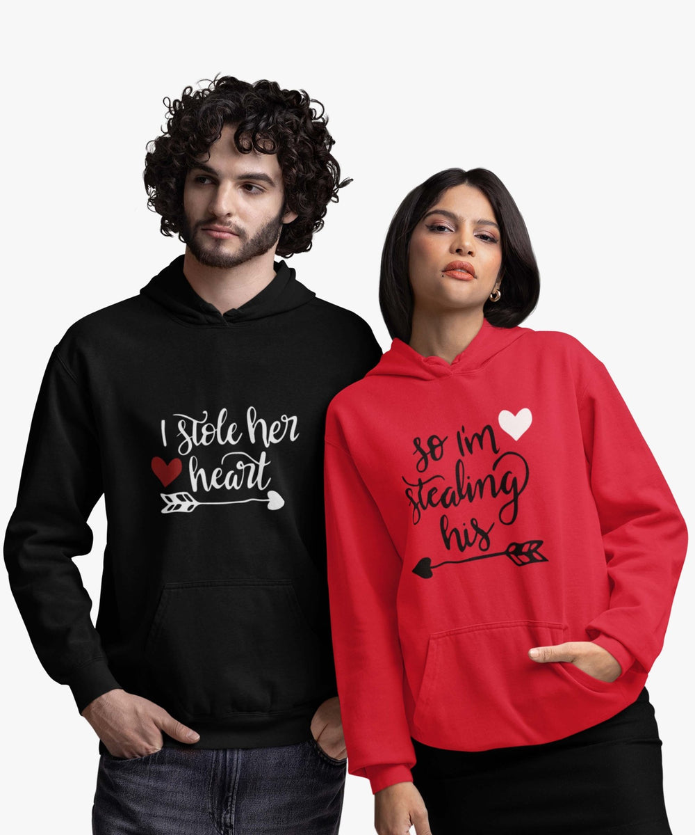 Stole Heart - Couple Hoodies (pack of 2) - Letshandcraft