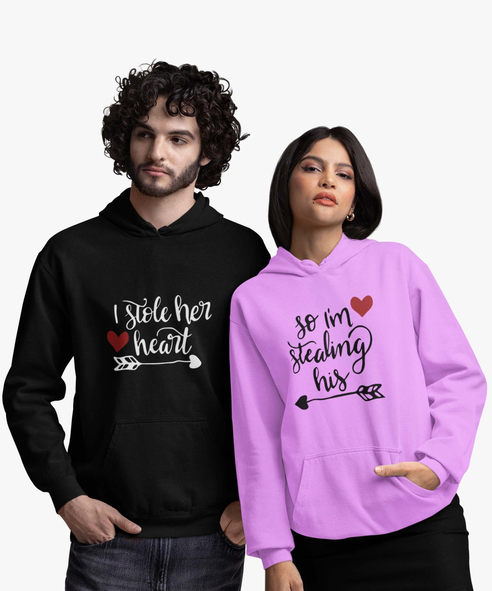 Stole Heart - Couple Hoodies (pack of 2) - Letshandcraft