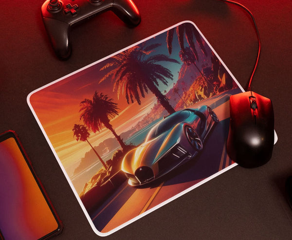 Super car Themed Mousepad - Letshandcraft