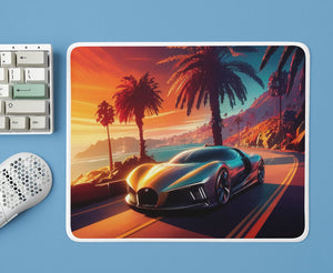 Super car Themed Mousepad - Letshandcraft