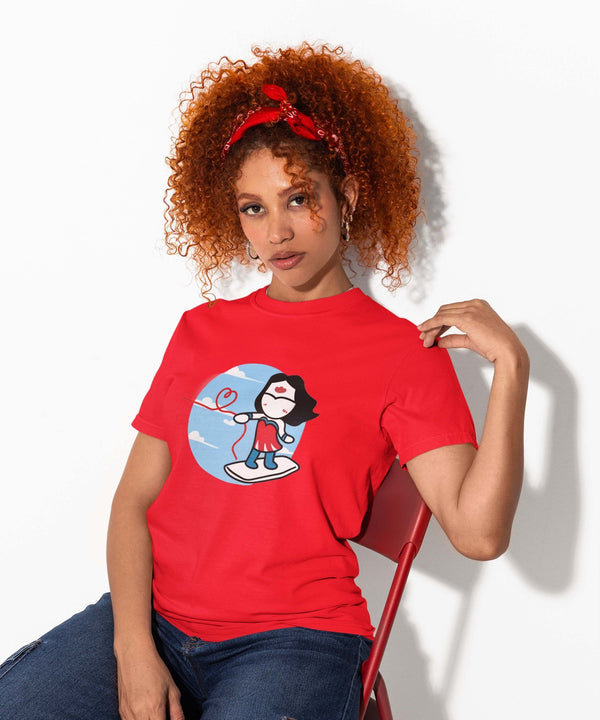 Superhero Couple - Couple T-shirts (Pack of 2) - Letshandcraft